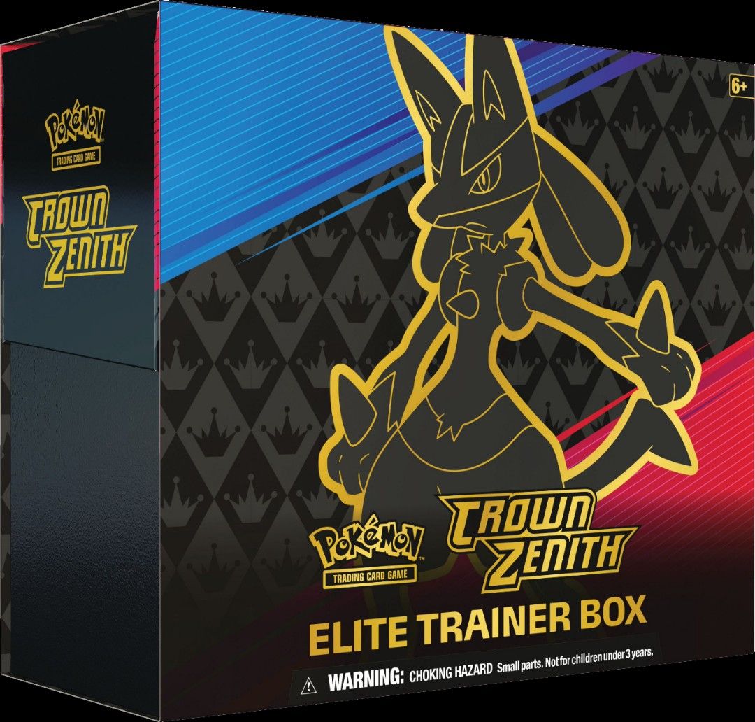 Pokemon Crown Zenith Elite Trainer on sale Box ETB + Silver Tempest ETB