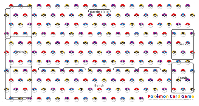 Pokemon Playmat - Pokeball