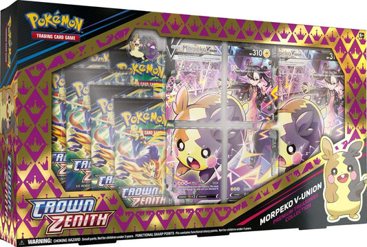 Pokemon TCG: Crown Zenith Morpeko V-Union Premium Playmat Collection