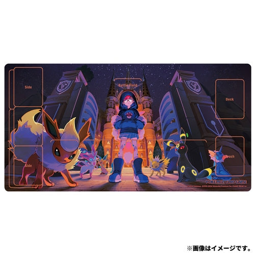 Pokemon Card Game Rubber Playmat Cassiopeia