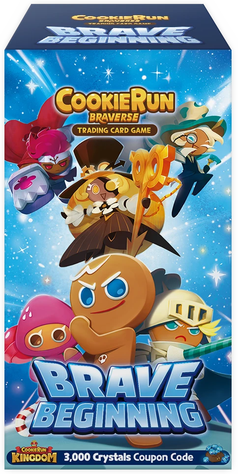 CookieRun Braverse Card Game: Brave Beginning Booster Box 1 - ENG [PRE-ORDER]