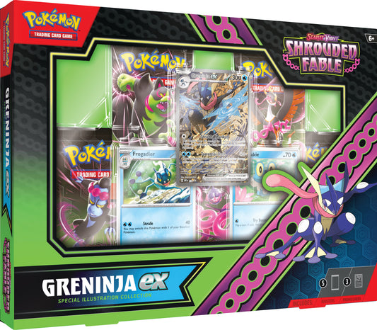 Pokémon TCG: Scarlet & Violet-Shrouded Fable Greninja ex Special Illustration Collection