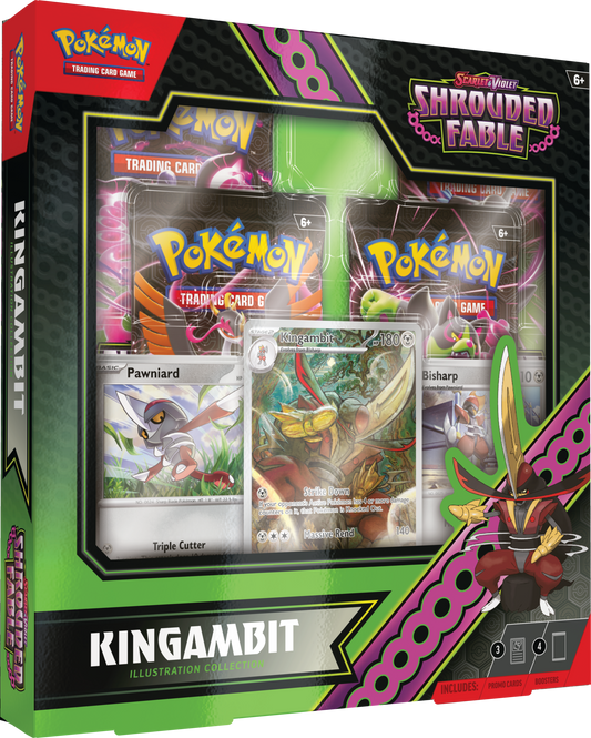 Pokémon TCG: Scarlet & Violet—Shrouded Fable Kingambit Illustration Collection