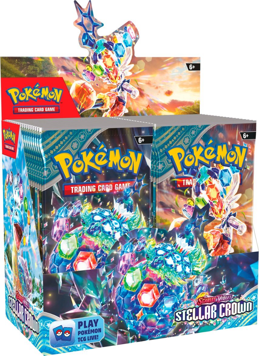 Pokémon TCG: Scarlet & Violet-Stellar Crown Booster Display Box (36 Packs)