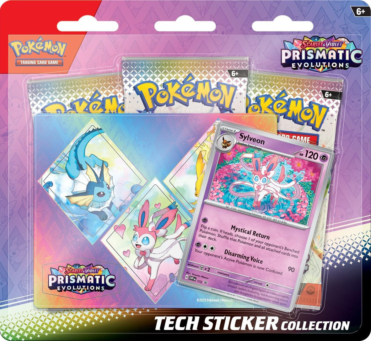 Pokémon TCG: Scarlet & Violet-Prismatic Evolution Tech Sticker Collection [PRE-ORDER]