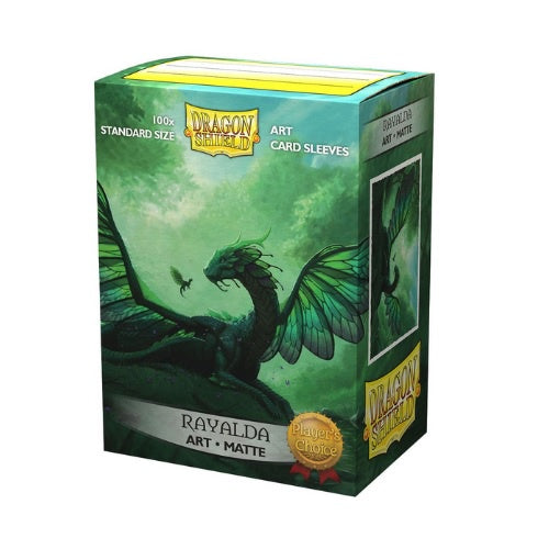 Dragon Shield 100 - Standard Deck Protector Sleeves - Art Matte - Rayalda