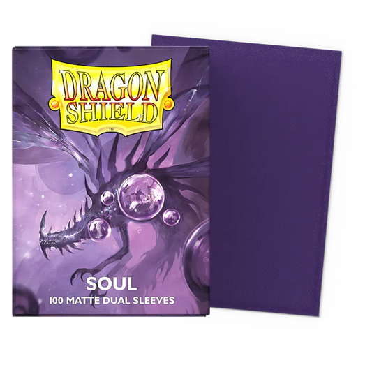 Dragon Shield 100 - Standard Deck Protector Sleeves - Dual Matte - Soul