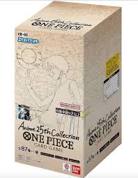 ONE PIECE CARD GAME - Anime 25th Collection BOOSTER BOX - [EB-02]