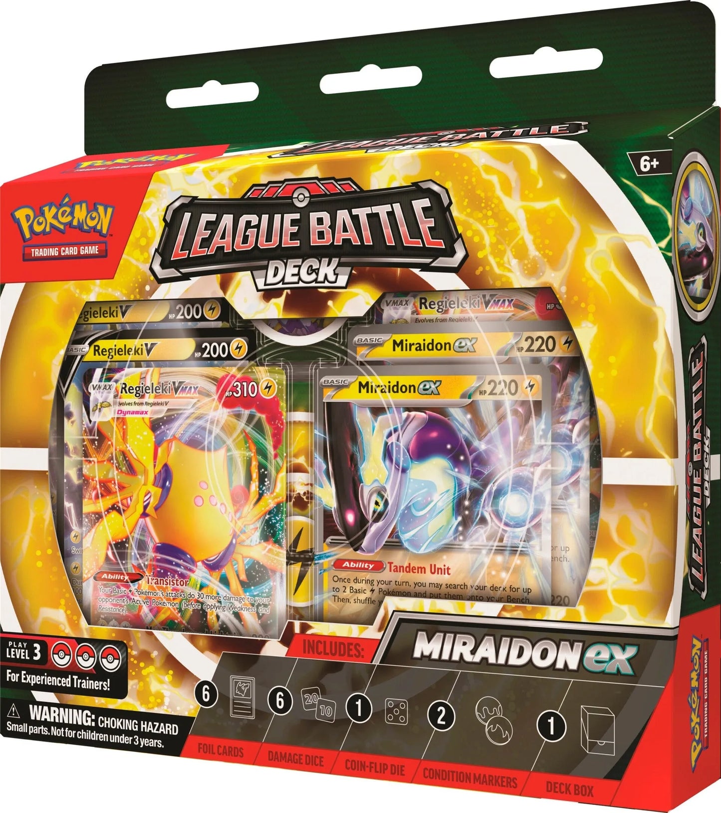 Pokemon TCG: Miraidon ex League Battle Deck