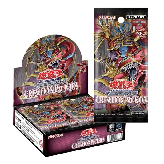 Yu-Gi-Oh: ASIA ENGLISH Special Booster: CREATION PACK 03 Booster Box