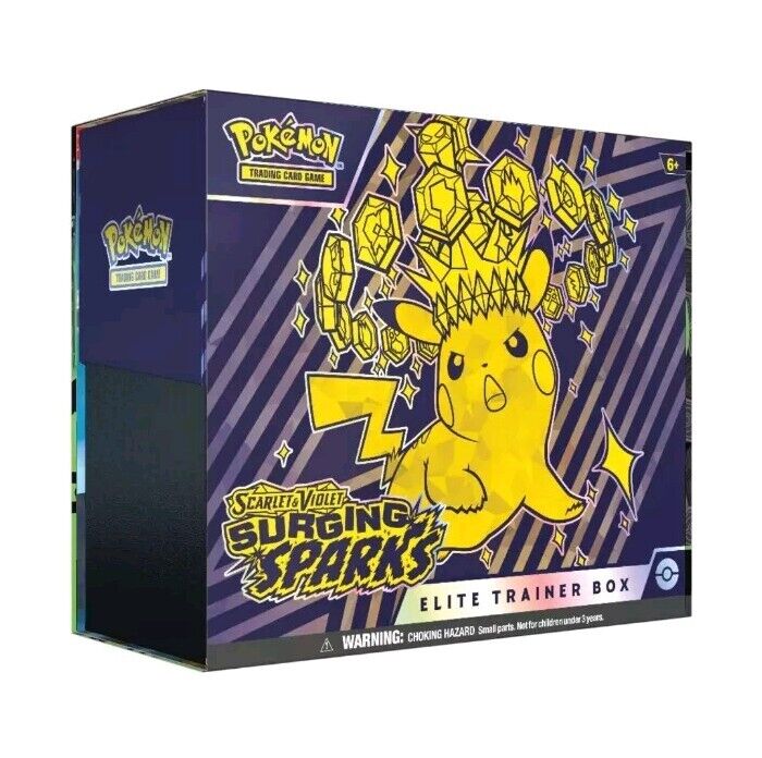 Pokémon TCG: Scarlet & Violet-Surging Sparks Elite Trainer Box