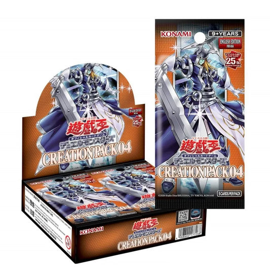 Yu-Gi-Oh: Asia English Creation Pack 04 Booster Box