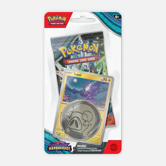 Pokémon TCG: Scarlet & Violet-Twilight Masquerade Checklane Blister (Toxel)