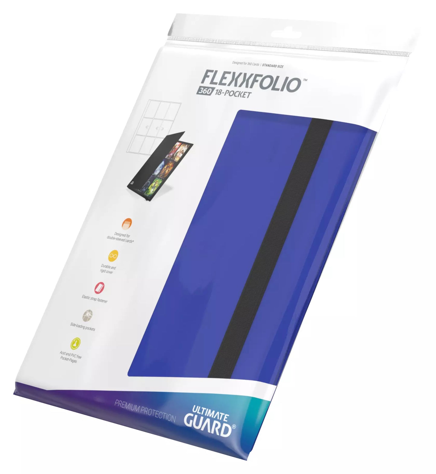 Ultimate Guard - Flexxfolio 360 - 18-Pocket (Blue)